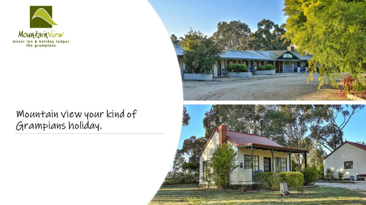 Mountain View Motor Inn & Holiday Lodges Halls Gap Eksteriør billede
